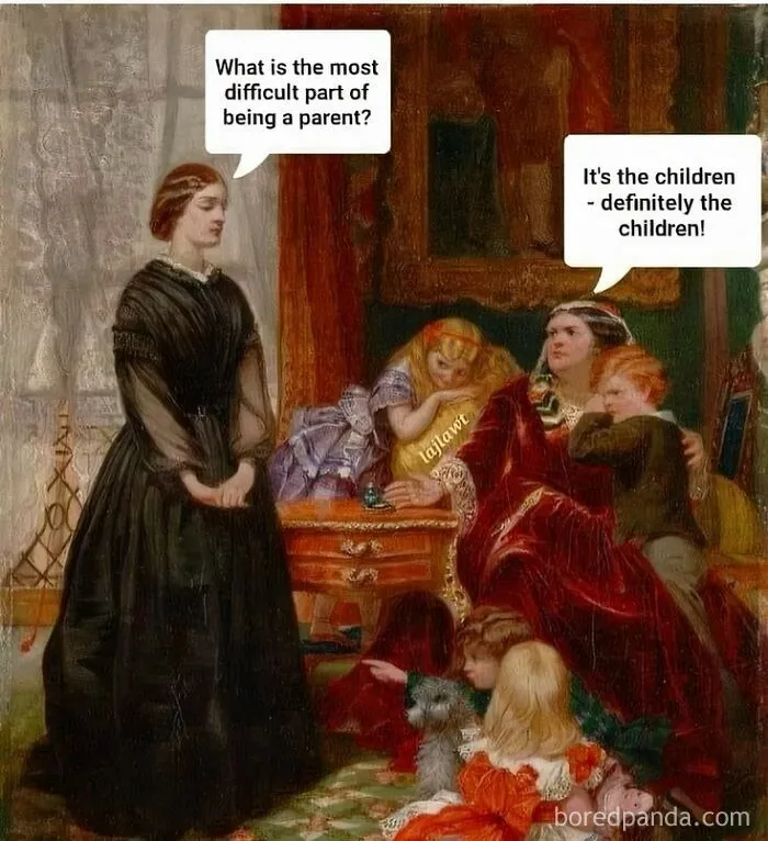 50 Funny Memes That Masterfully Combine Classical Art And Relatable Humor