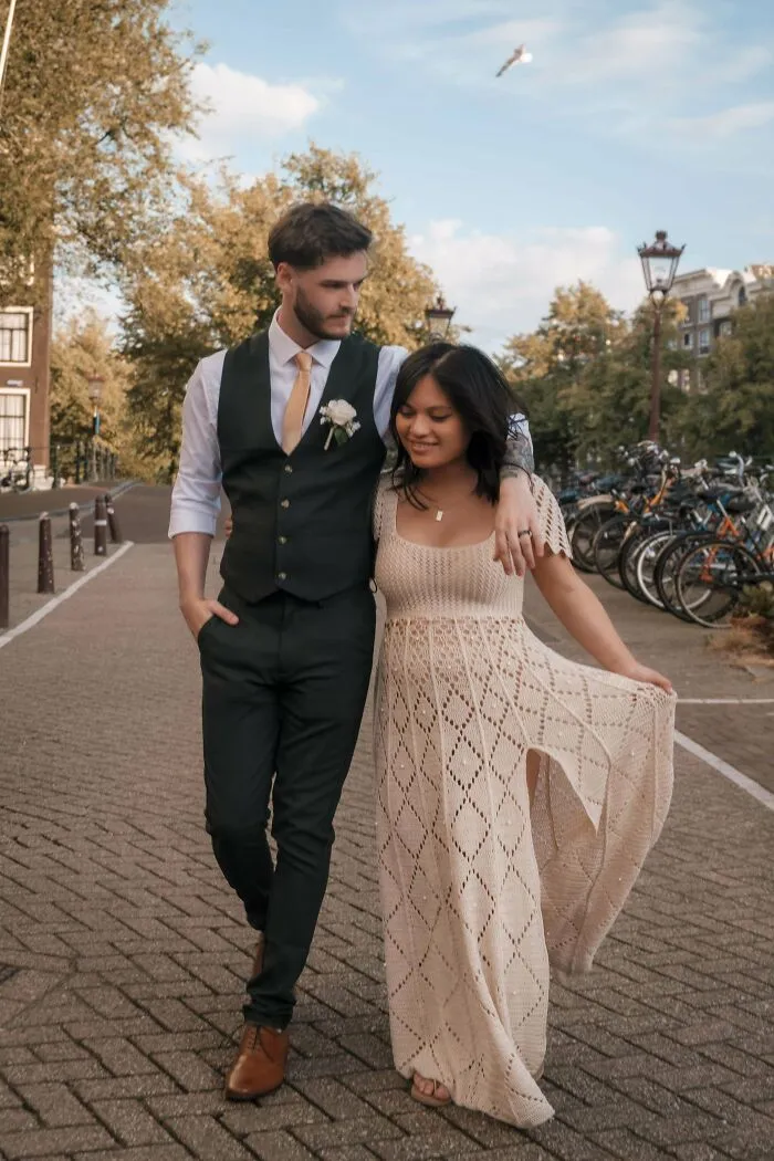 I Crocheted My Wedding Dress