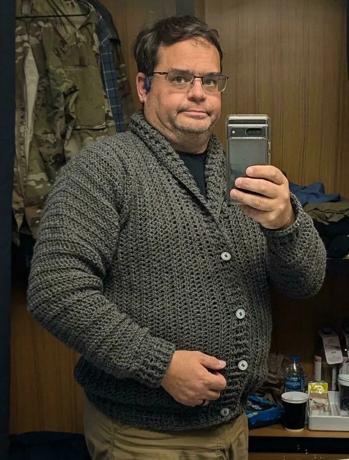 Finished My Cardigan