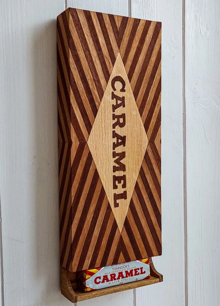 I Made A Dispenser For My Caramel Bars