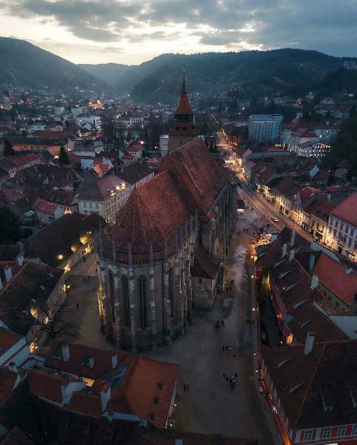 The Black Church, Gothic-Style, Brasov, Romania (Year 1476)