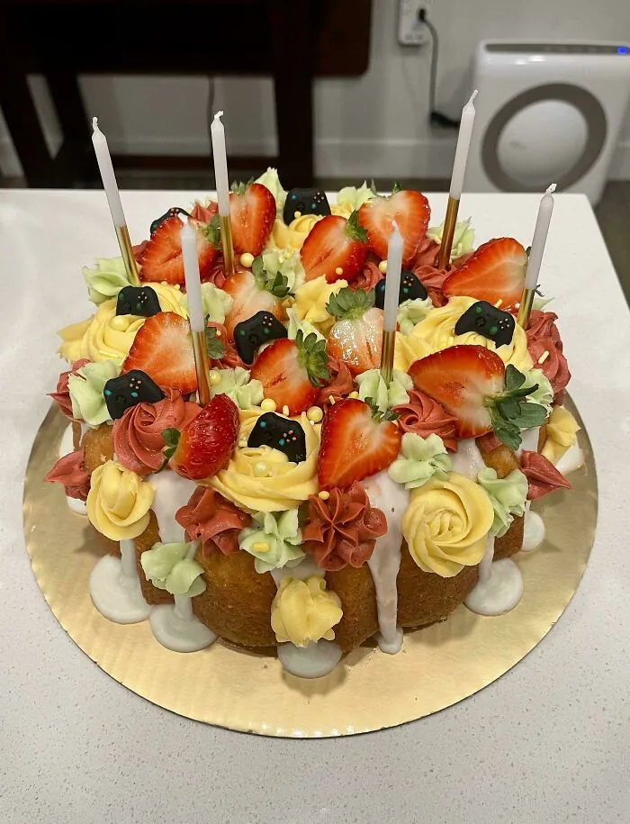 Mi prometido me pidió un bundt de limón