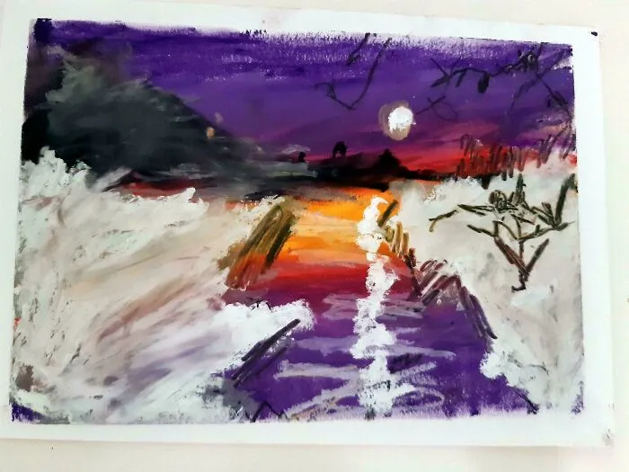 Due To Popular Demand, Here's The Painting By My 5yo