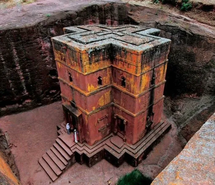 The 12th Century St George Rock Church In Lalibela, Ethiopia