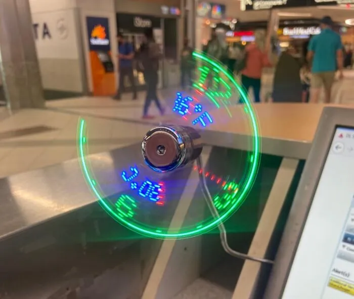 Stay Cool And On Schedule With The <a Style="Display:inline;" Href="Https://Www.amazon.com/Breis-Temperature-Fan-USB-Clock/Dp/B07s16qqjl?ie=utf8&linkcode=ll1&tag=bpgecko-20&linkid=0dde2cab38da2beebf04e957640f8b11&language=en_us&ref_=as_li_ss_tl" Target="_blank"><span Style="Font: Inherit; Color: #d74b1f;"> Light Up Clock Fan </Span>. This Clever Combo Keeps You Breezy And Informed, Displaying The Time In Bright, Glowing Digits