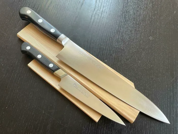 I Bought These For My Wife Instead Of An Engagement Ring. Today I Got Them Sharpened For Our 10th Anniversary