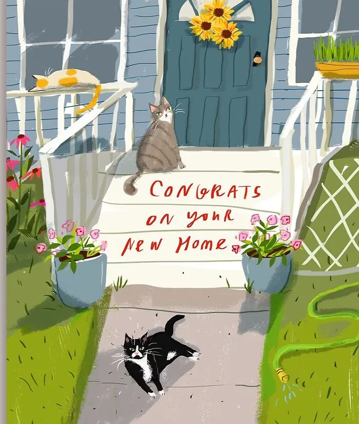 30 Whimsical Illustrations That Focus On Cats And Everyday Life, By Jamie Shelman