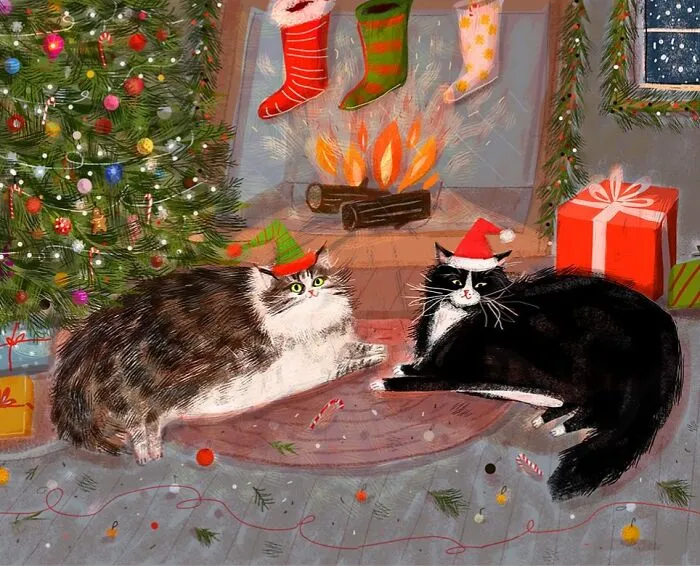 30 Whimsical Illustrations That Focus On Cats And Everyday Life, By Jamie Shelman