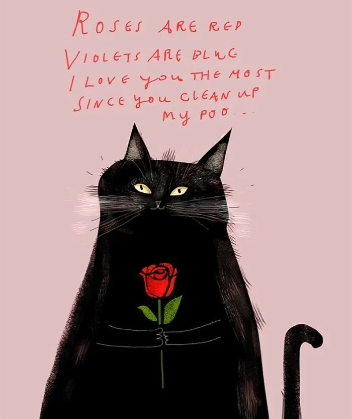 30 Whimsical Illustrations That Focus On Cats And Everyday Life, By Jamie Shelman