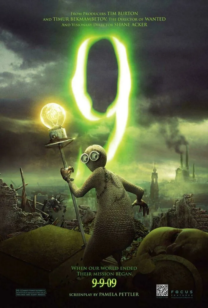 The Release Date Of The Animated Film 9 (2009) Is 09-09-09. And That Fact Is Simply Cool As F**k!