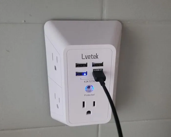 Power Up Your Space With The Ultimate <a Style="Display:inline;" Href="Https://Www.amazon.com/Lvetek-Extender-Outlets-Charging-Protector/Dp/B09bkhhl5h?ie=utf8&th=1&linkcode=ll1&tag=bpwhale-20&linkid=858c009b1c1431c4e638dbb0cf3fad46&language=en_us&ref_=as_li_ss_tl" Target="_blank"><span Style="Font: Inherit; Color: #d74b1f;"> Outlet Extender And Surge Protector With USB Outlets </Span>. This Genius Device Keeps Your Devices Charged, Your Cords Organized, And Your Electronics Safe From Power Surges