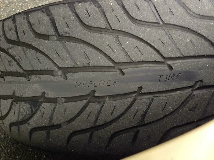 My Tire Has A Ingraining That Shows Up Only When It's Time To Replace It