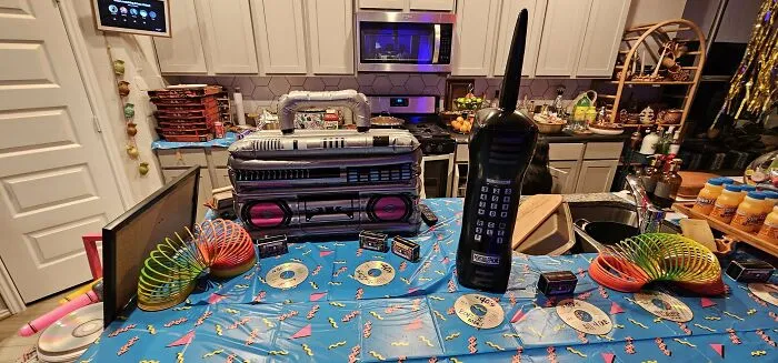 My Wife Threw Me A 90's Theme Bday Party. How Did She Do?
