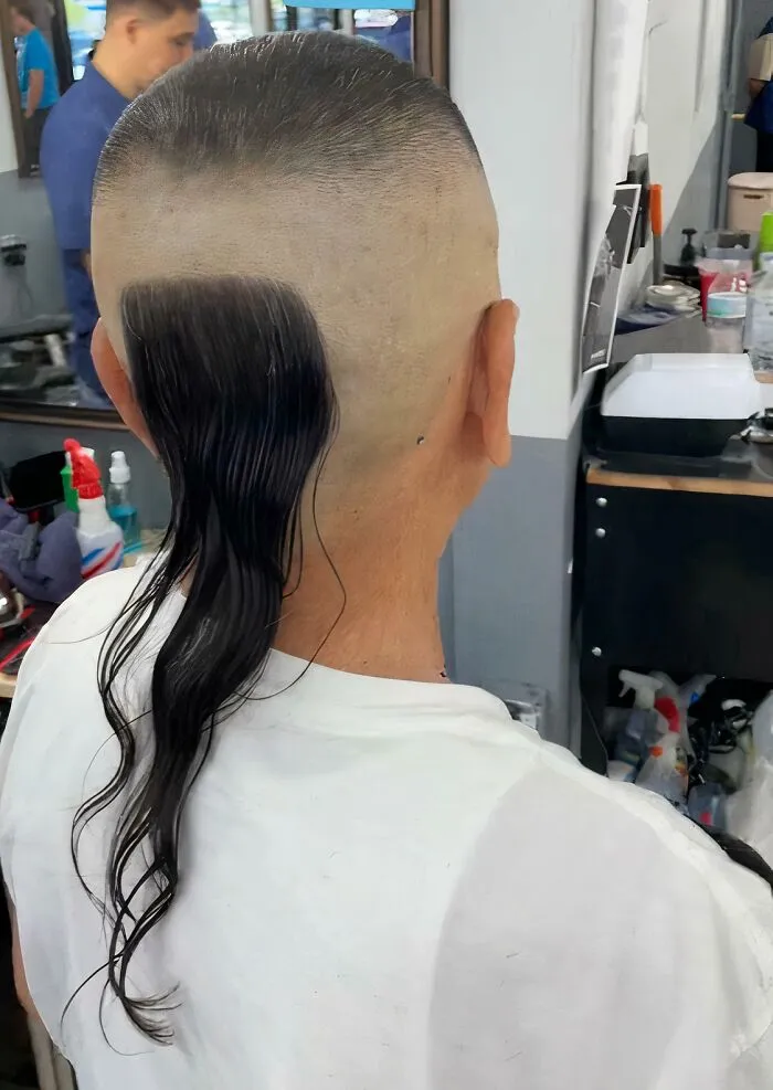 Este tipo entró y pidió exactamente esto