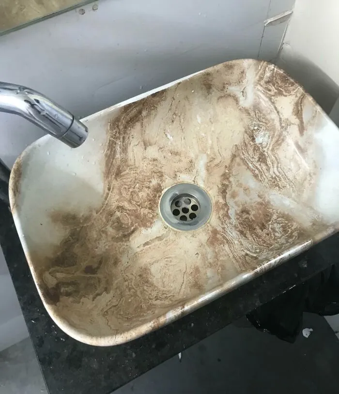 Esto está limpio, es que se ve así