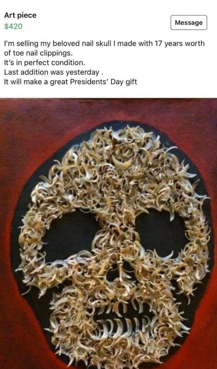 Thanks, I Hate Toenail Clipping "Art"