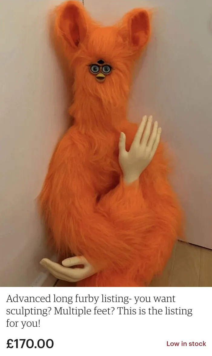 Apparently Furbies Weren't Creepy Enough