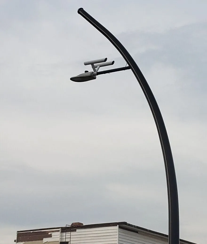 I Visited Vulcan, Alberta And All Their Streetlights Are Shaped Like The Starship Enterprise