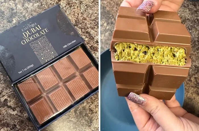  We Still Haven't Gotten Our Grubby Hands On The Super Viral <a Style="Display:inline;" Href="Https://Www.amazon.com/Eastanbul-Chocolate-Pistachio-Premium-Shredded/Dp/B0dllhp653?ie=utf8&linkcode=ll1&tag=bpboar-20&linkid=90229d897d862a6a05f5e793787bda08&language=en_us&ref_=as_li_ss_tl" Target="_blank"><span Style="Font:inherit;color:#d74b1f;"> Dubai Chocolate</Span>, But Habibi, We Can Dream!