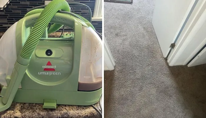  The Unexpected MVP Of TikTok: Carpet Cleaners! And Yes, We Got A <a Style="Display:inline;" Href="Https://Www.amazon.com/Bissell-Multi-Purpose-Portable-Upholstery-1400b/Dp/B0016hf5gk?ie=utf8&linkcode=ll1&tag=bpboar-20&linkid=b8b7c40ae47a982299030488c2a73528&language=en_us&ref_=as_li_ss_tl" Target="_blank"><span Style="Font:inherit;color:#d74b1f;"> Bissel Little Green Cleaner </Span> To Try And Recreate It At Home...