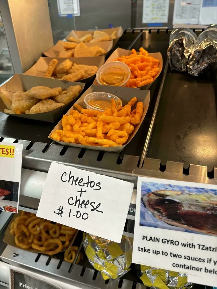 Ah Yes… High School Food