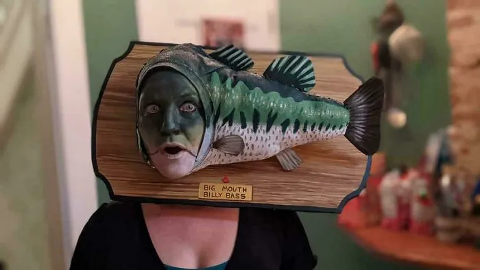 My Home-Made Billy Bass Costume