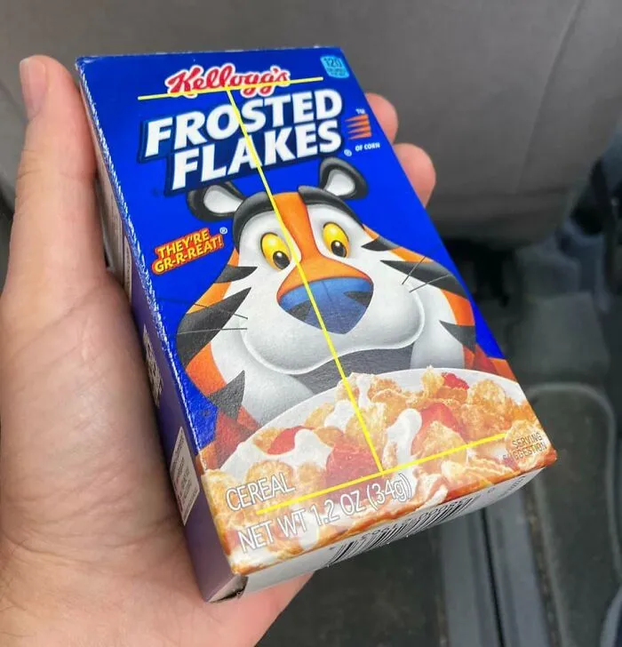 Does Anyone Else Remember When These Cereal Boxes Had Perforations (Drawn In Yellow) That Allowed One To Turn The Box Into A Really Soggy Cardboard Bowl?