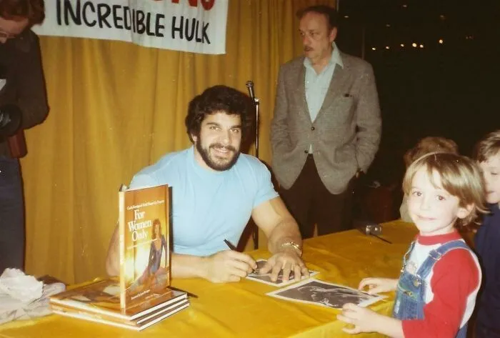 Me With The Original Hulk In The 80's