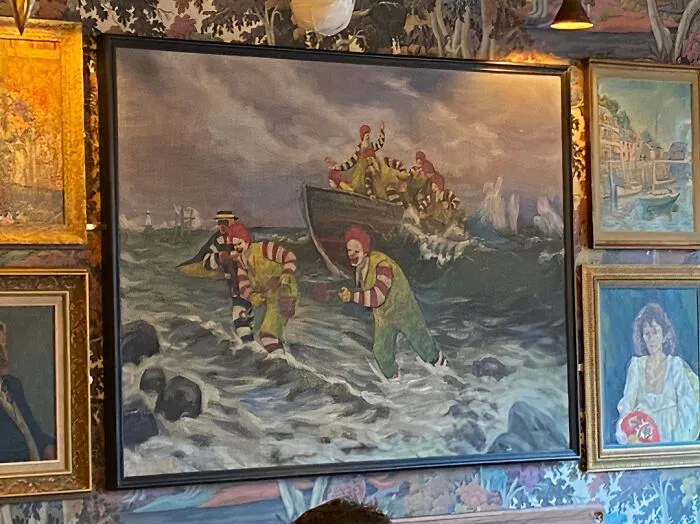Este cuadro está en el trabajo de mi amiga
