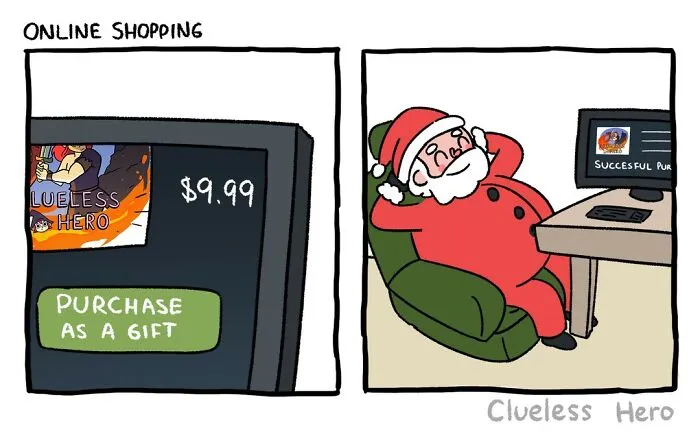 “Clueless Hero”: 20 Hilariously Accurate Gamer Comics Created By These Two Friends (New Pics)
