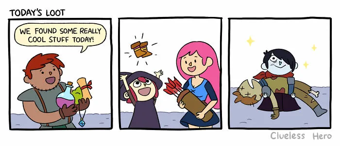 “Clueless Hero”: 20 Hilariously Accurate Gamer Comics Created By These Two Friends (New Pics)