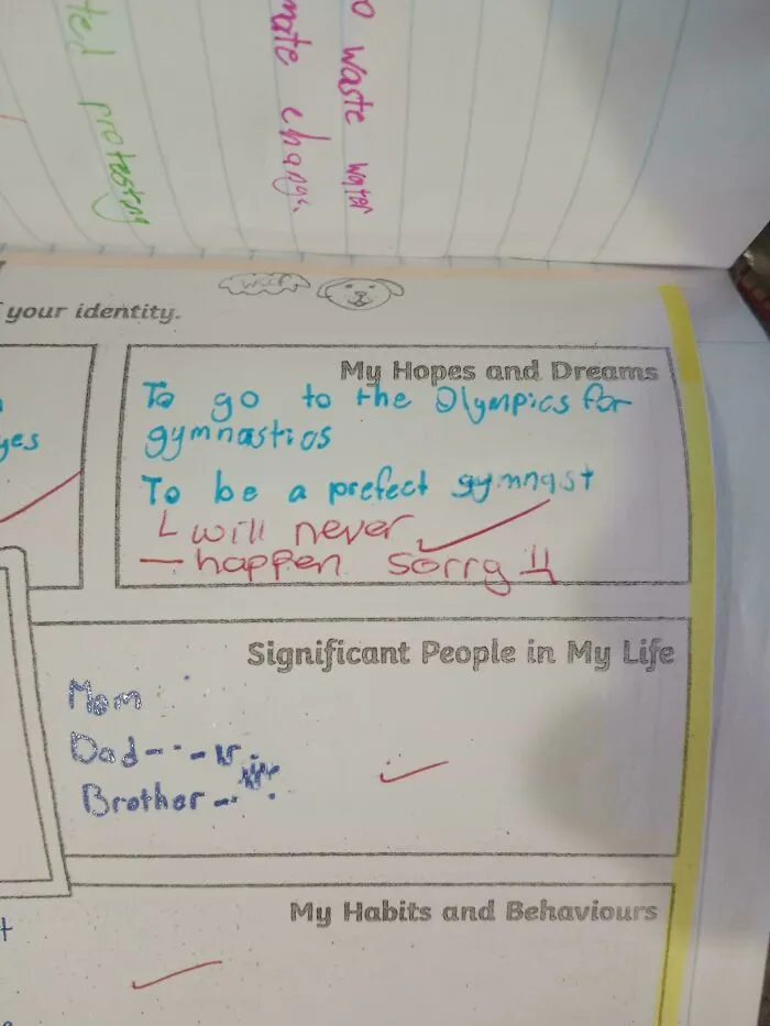 Uninspiring Teacher Comment