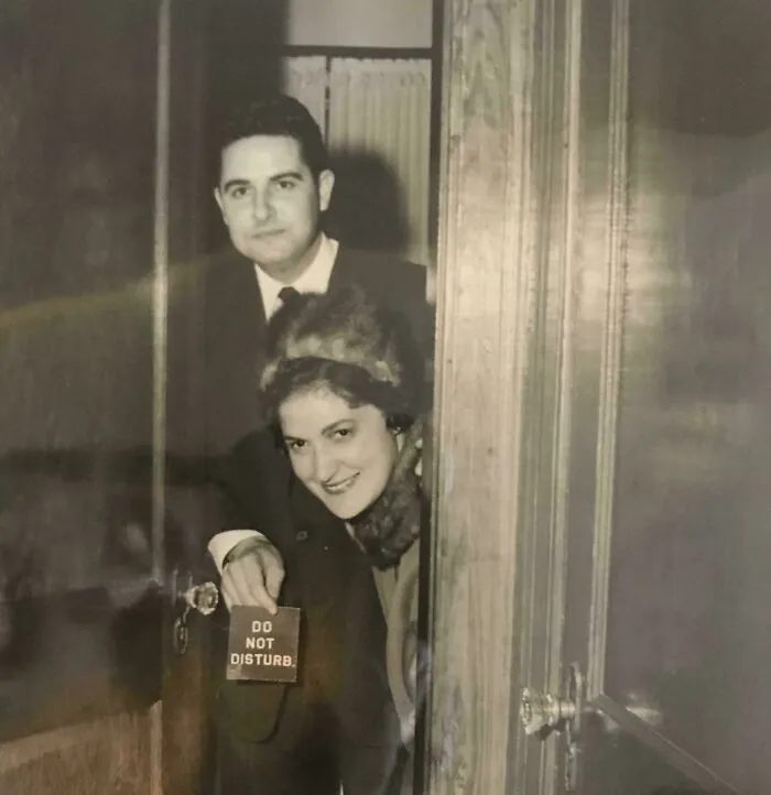 My Grandparents On Their Wedding Night, October 1962