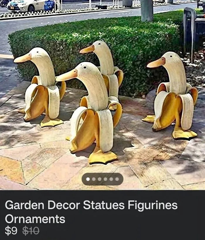 These "Garden Ornaments" My Girlfriend Found On Facebook Marketplace