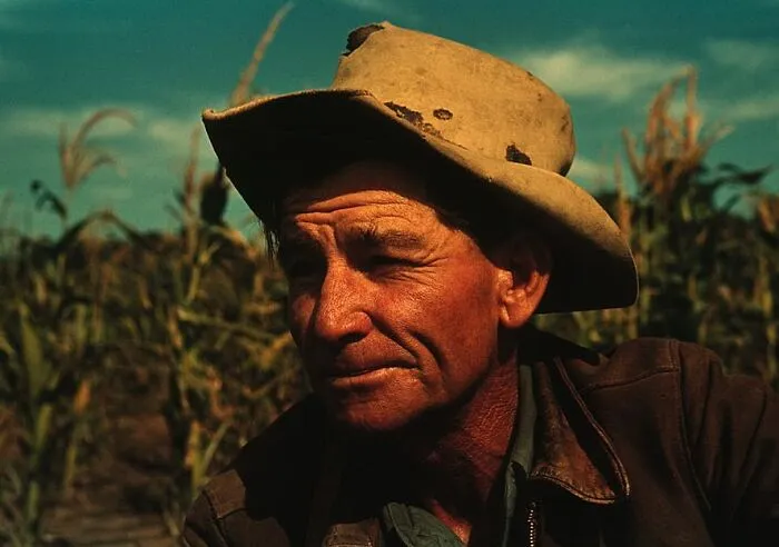 Jim Norris, Homesteader, Pie Town, New Mexico, 1940 Oct