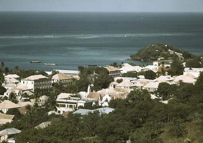 The Virgin Islands, General View Of The Sea Coast In The Vicinity Of Christiansted, Saint Croix, 1941 Dec