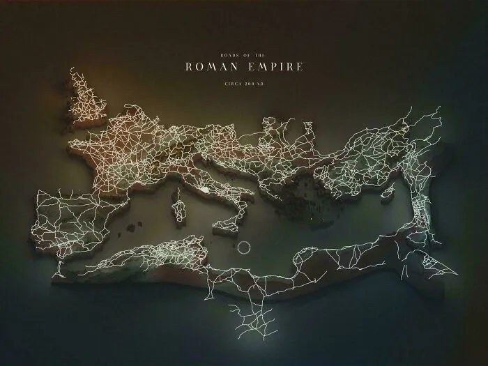 Roads Of The Roman Empire