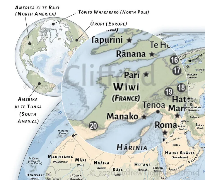 In Maori The Official Name For France Is Wiwi (Oui Oui)