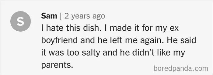 30 Salty Comments From People Who Didn’t Follow A Recipe And Lacked Common Sense