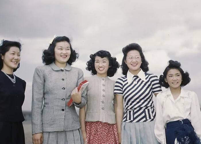 Japanese-American Camp, War Emergency Evacuation, [Tule Lake Relocation Center, Newell, Calif] 1942 Or 1943