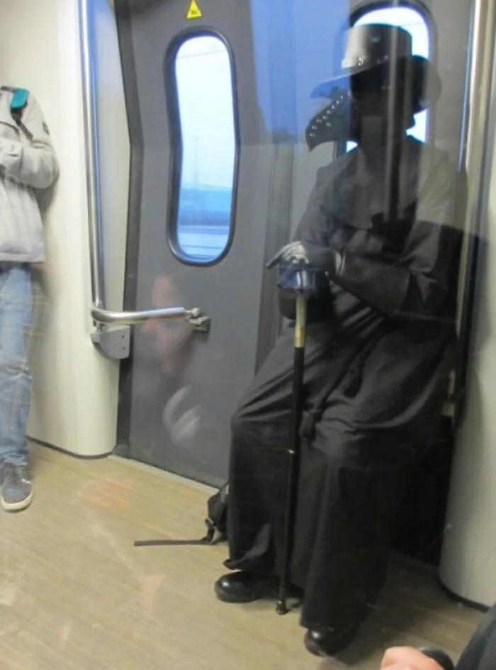 Plague Doctor In The Train