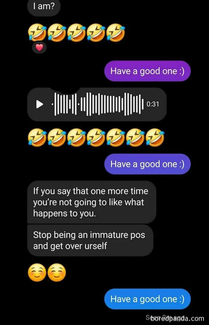 Girl Blew Up After I Told Her We Were Done