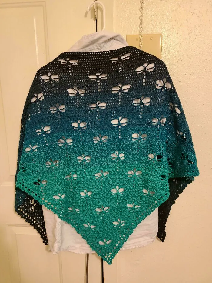 A Dragonfly Shawl