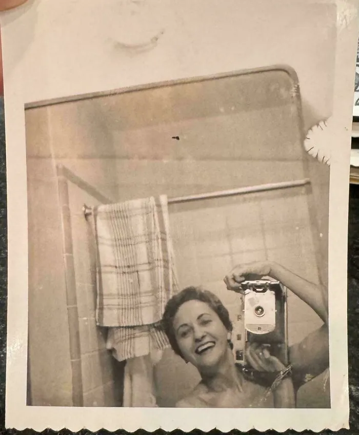 My Great Grandma Took A Mirror Selfie (NYC, 1960s)