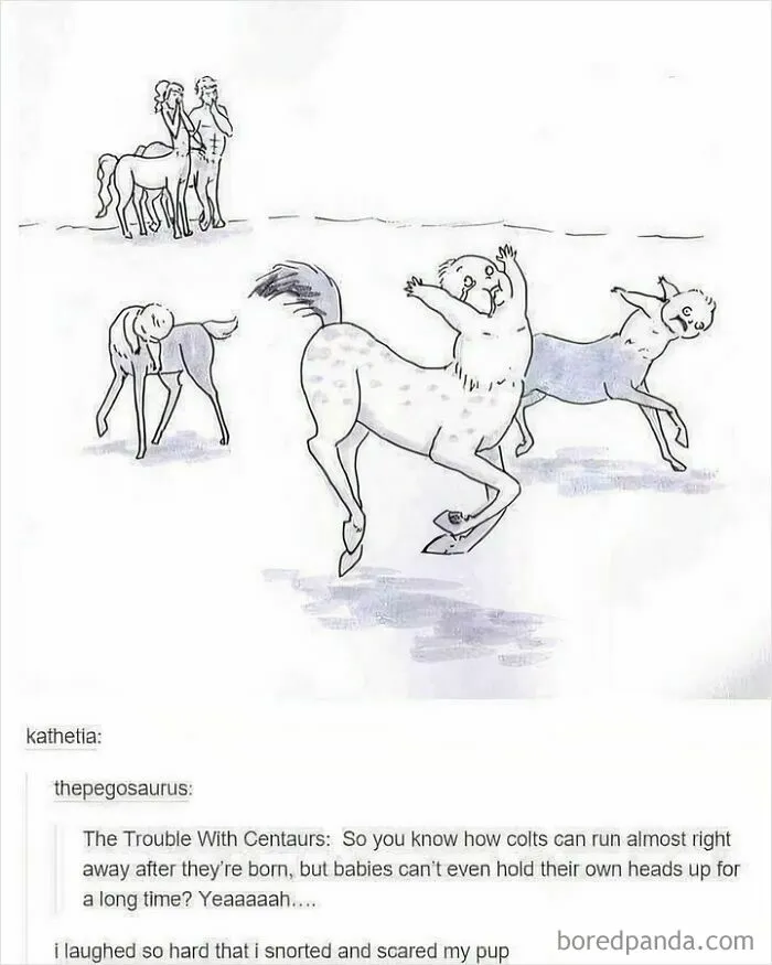 Thanks, I Hate Helpless Centaur Babies