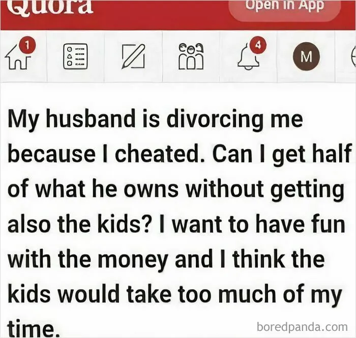 Text from Quora featuring one of the weirdest questions users asked on the platform.