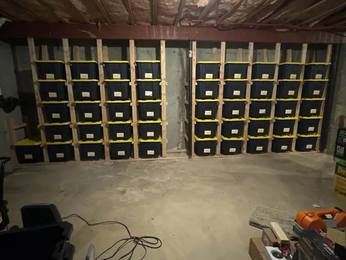 W.I.P Wife Wanted A Better Storage Solution With Totes. She Shared Me Something From TikTok