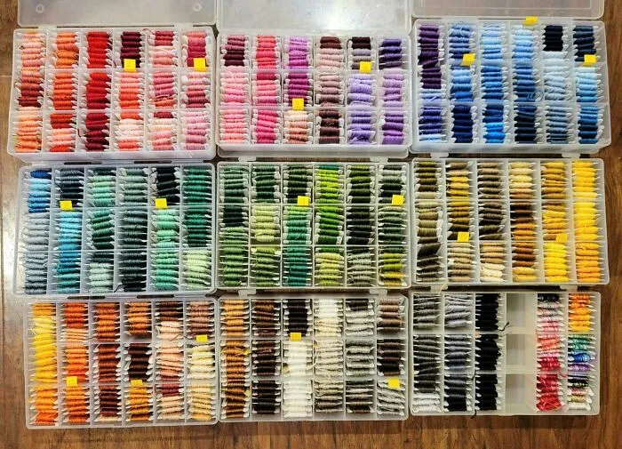 Organized Embroidery Floss