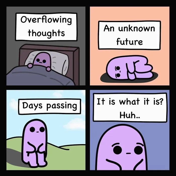 The ‘Half Thought Comics’ Series Mixes Raw Life, Humor, And Relatability, And Here Are 20 Of The Best Strips