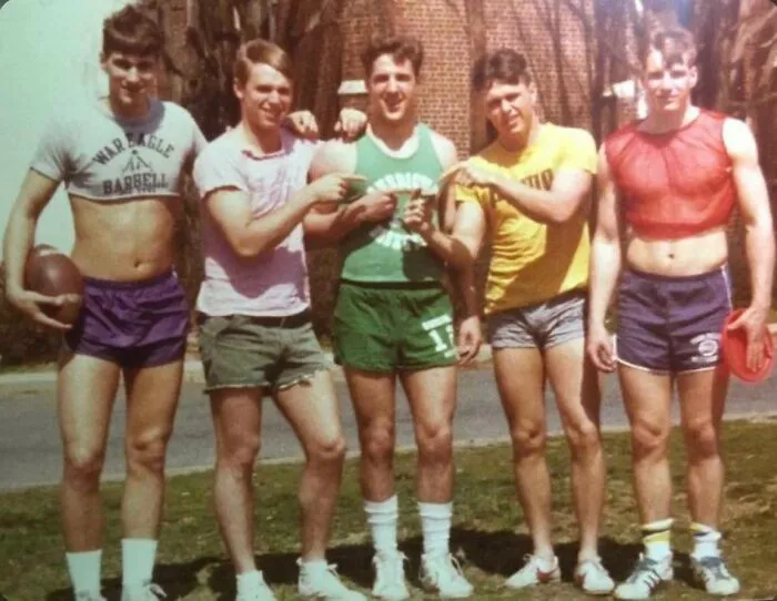 Crop & Mesh Tops Were Popular Mens Fashion Options Back In The 1980s